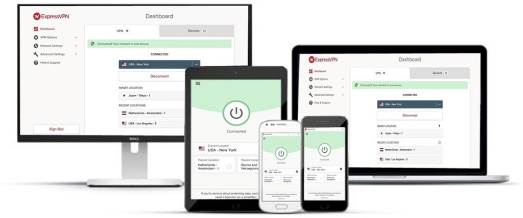 ExpressVPN devices
